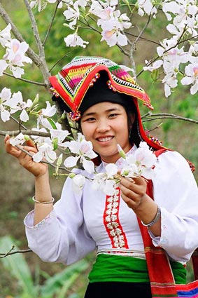 Thiếu nữ dân tộc Thái